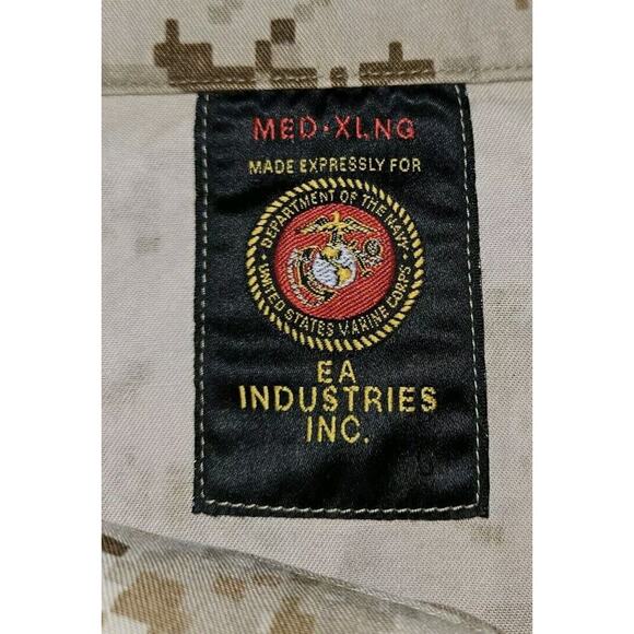 Dessert Marpat Set Med Long Marine Corps Digital Camo Military Shirt & Pants - Picture 8 of 15